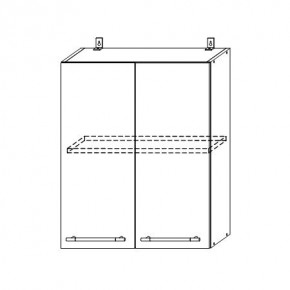 Гарда ВП 600 шкаф верхний высокий в Тогучине - togychin.mebelnovo.ru | фото