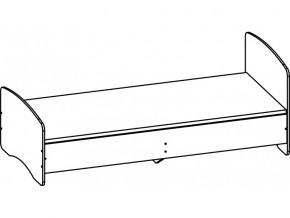 кровать 1-спальная без ящиков Город SV в Тогучине - togychin.mebelnovo.ru | фото