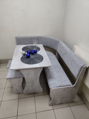 Кухонный уголок Миссия V велюр (цемент) в Тогучине - togychin.mebelnovo.ru | фото