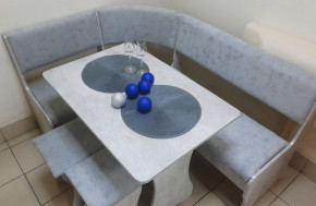 Кухонный уголок Миссия V велюр (цемент) в Тогучине - togychin.mebelnovo.ru | фото