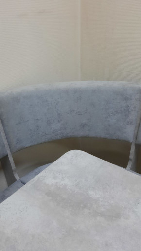 Кухонный уголок Миссия V велюр (цемент) в Тогучине - togychin.mebelnovo.ru | фото