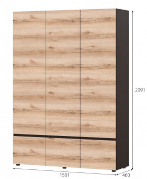 Шкаф 3-х Берген в Тогучине - togychin.mebelnovo.ru | фото