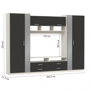 ШМЦ Вена  91.01 с зеркалом в Тогучине - togychin.mebelnovo.ru | фото