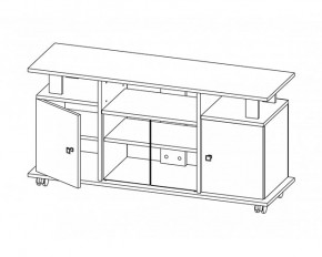 Тумба под ТВ Виста-13 Н в Тогучине - togychin.mebelnovo.ru | фото